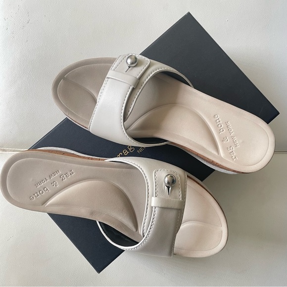 Rag & Bone Platform Sommer Wedges Sandals - Picture 2 of 8